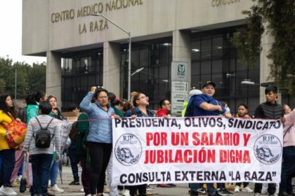 Trabajadores del IMSS anuncian marcha del 14 de octubre en CDMX